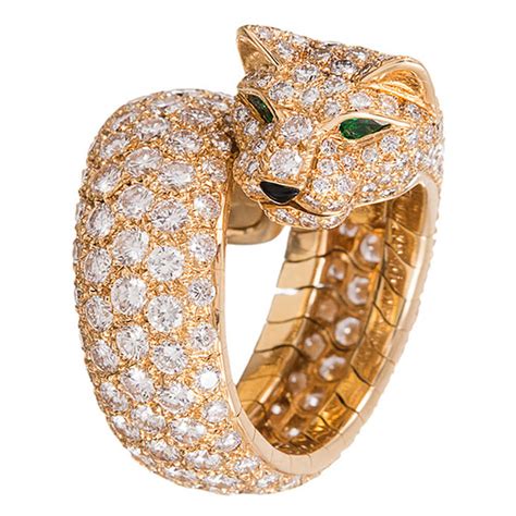 cartier panthère ring|cartier panther rings for women.